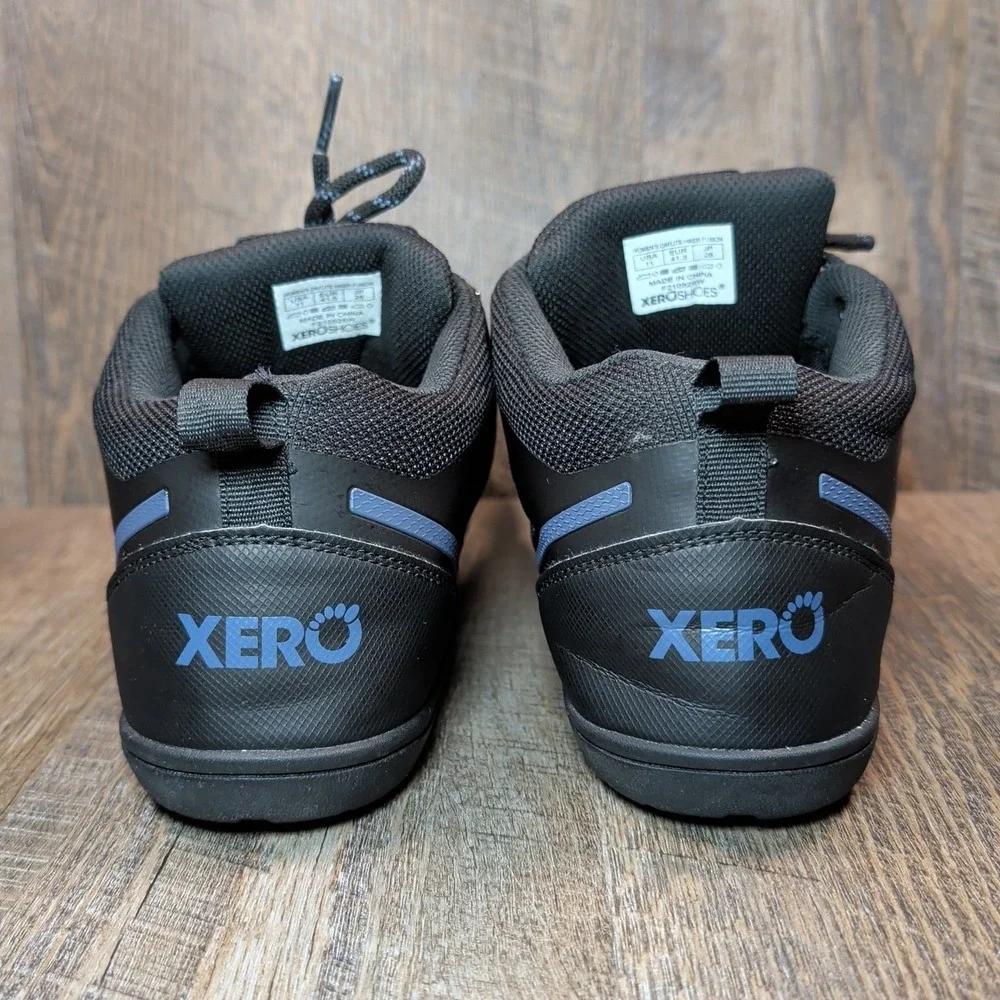 Xero Shoes Daylite Hiker Fusion Shoes Womens Size 11 Black Mesh Hiking Trail